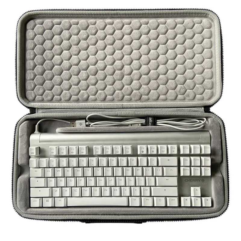 

Fashion Storage Protection Bag Box Cover Carrying Case for CHERRY MX Board 8.0 Mechanical Keyboard MX8.2 TKL