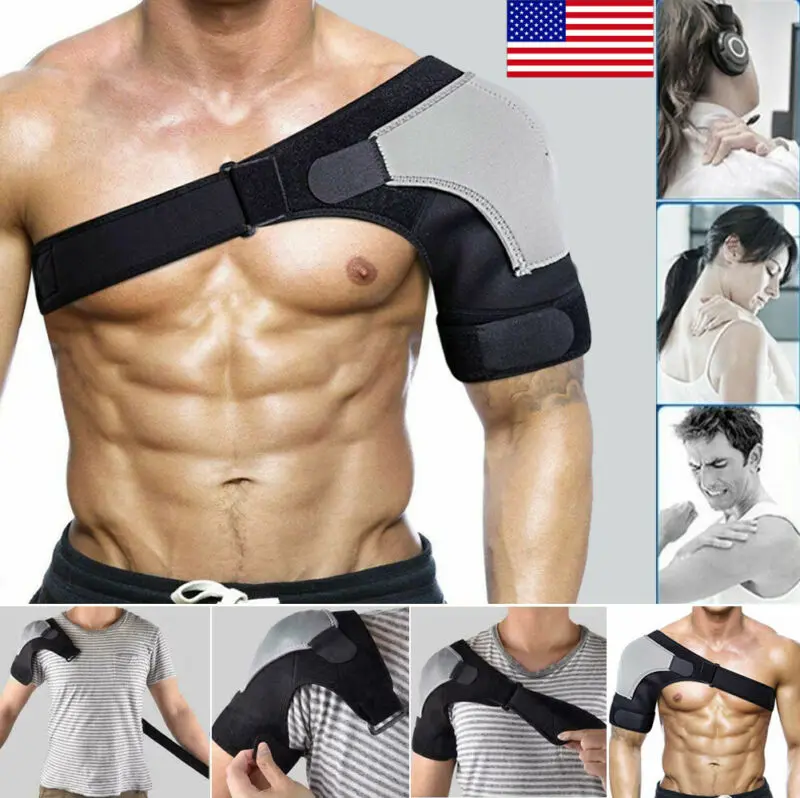 Регулируемый ремень для поддержки плеч спортивный компрессионный фиксатор
