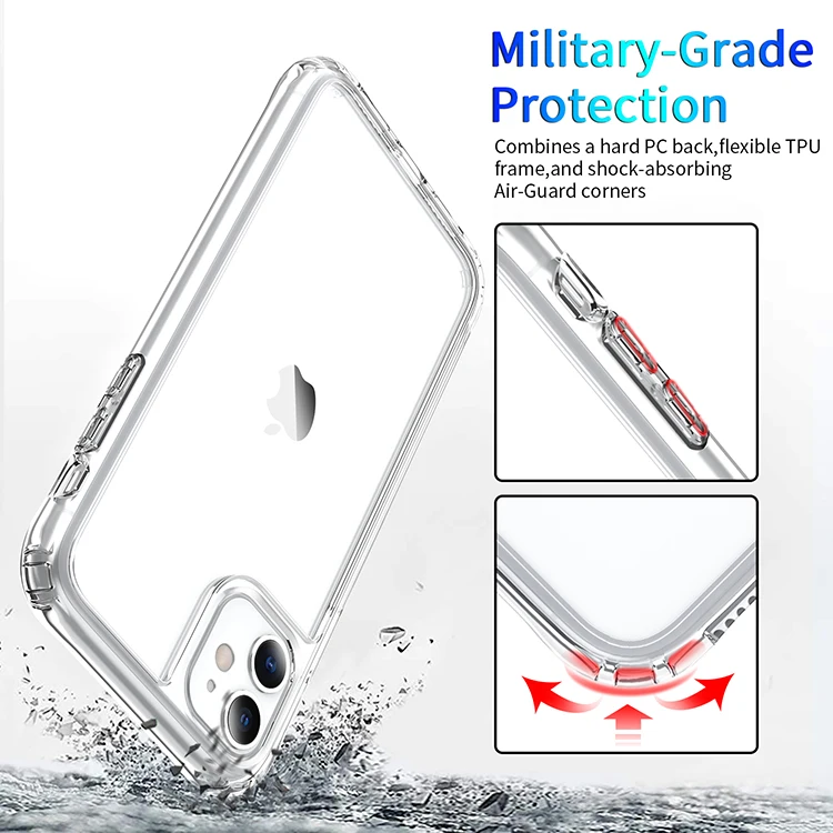 Противоударный прозрачный силиконовый чехол для телефона Samsung Galaxy Note 8 9 10 A5 A6 A7 A8 A9