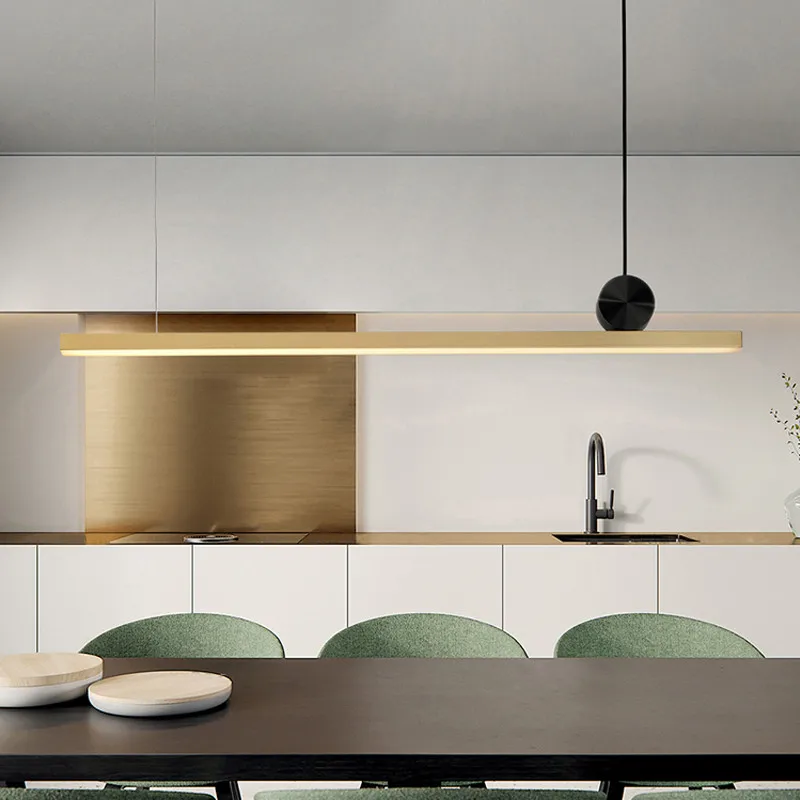 Подвесная Светодиодная лампа накаливания железная для кухонного островка