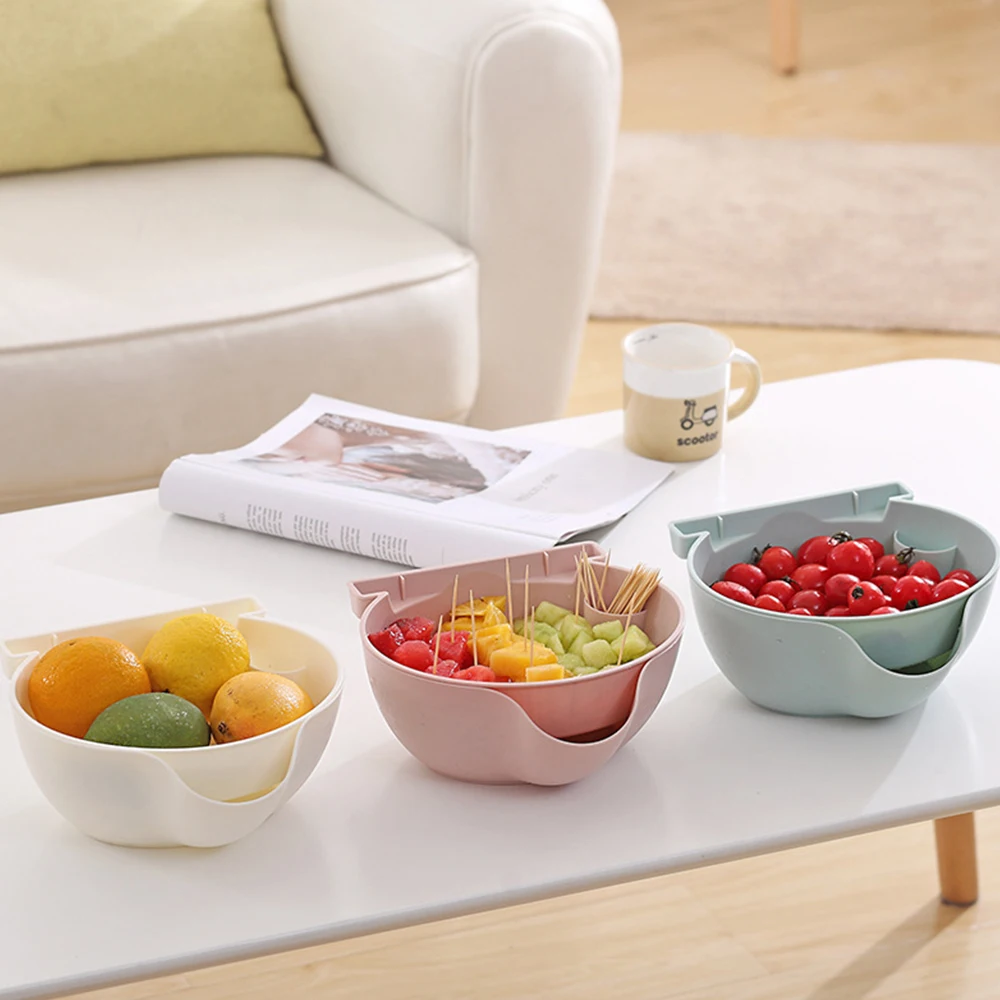 Креативная ленивая чаша для закусок в форме рождественской елки пластиковая