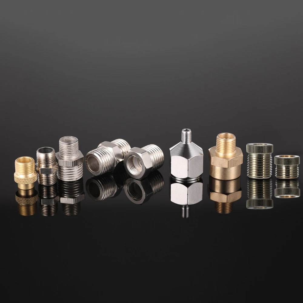 9 шт. универсальный Аэрограф набор переходников фитинг СОЕДИНИТЕЛЬ НАБОР для