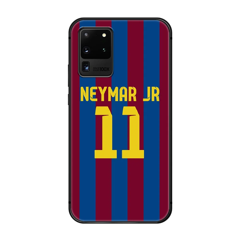 

Neymar football Phone Case Cover Hull For Samsung Galaxy S 6 7 8 9 10 e 20 edge uitra Note 8 9 10 plus black coque soft back