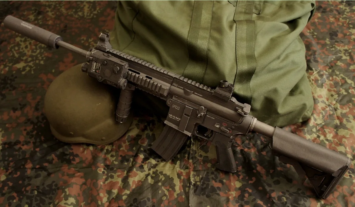 95 см 1:1 штурмовой пистолет M416 снайперская винтовка сделай сам 3D бумажная карточка