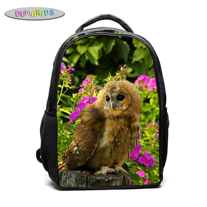 Рюкзак с принтом Совы и орла сумка рюкзак детская пантера школьный для книг