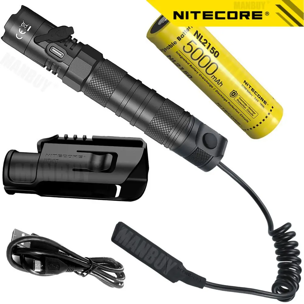 Продажа Nitecore RSW3 дистанционный переключатель + MH12v2 1200 люмен CREE светодиодный USB-C перезаряжаемый фонарик NL2150 5000 мАч 21700 батарея наружный фонарь Скидка Nitecore RSW3 дистанционный переключатель + MH12v2 1200 люмен CREE светодиодный USB-C перезаряжаемый фонарик NL2150 5000 мАч 21700 батарея наружный фонарь