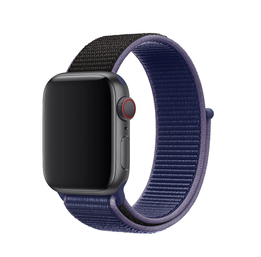 Новинка, цветной тканый нейлоновый спортивный ремешок для Apple Watch, 42 мм, 38 мм, 40 мм, 44 мм, мягкий браслет, ремешок для iWatch, серия 5, 4, 3, 2, 1