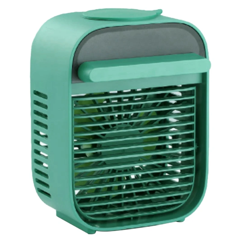 

Portable Air Conditioner,Mini Personal Evaporative Air Cooler Desk Fan Space Cooler And Mist Humidifier For Home