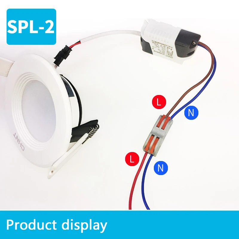 10-100 шт. светодиодные полосы света разъем универсальный компактный провод 2pin 3pin