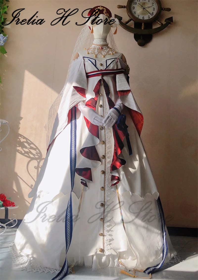 

Irelia H Store Arknight Роса Rosa Cosplay Costume Party Dresses Female High Quality Can Custom made size