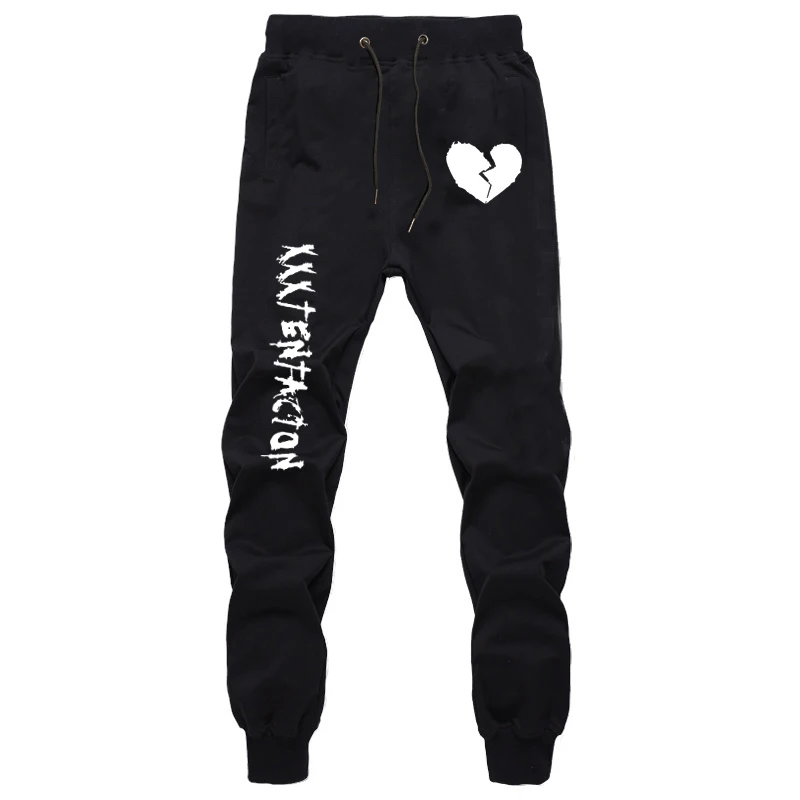 

Autumn Harajuku Sweatpants For Men XXXtentacion Printing Pants Teenager Boys Fashion Joggers Workout Trousers Cotton Long Pants