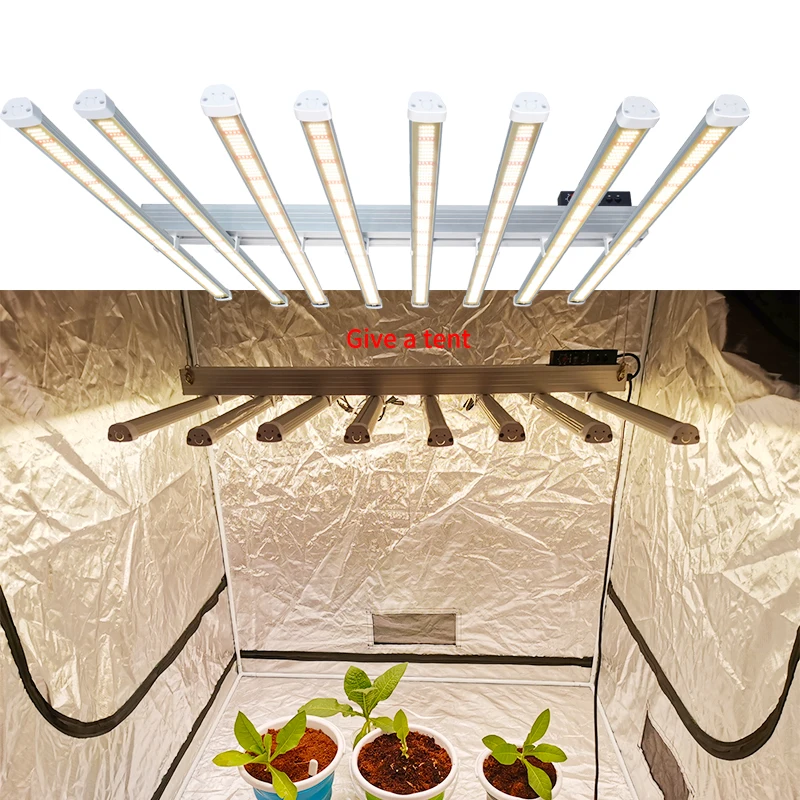 

Frame LED Grow Light Quantum Sunlike Full Spectrum Growth Lamp 400W 800W Large light area for Plant Factory Greenhouses Planting