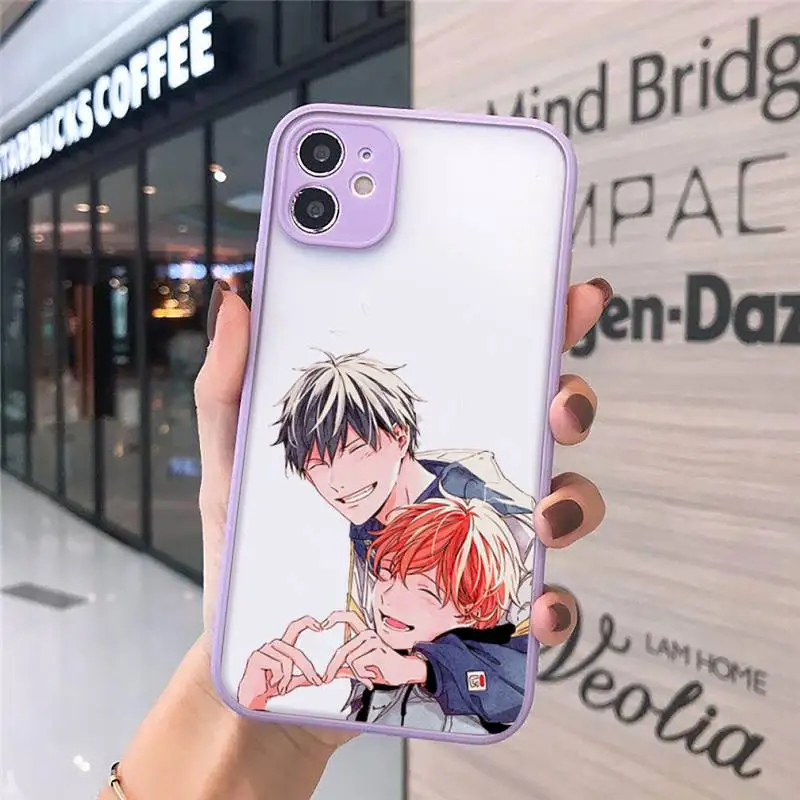 

Given Anime Phone Case Matte For iPhone 12 Mini 11 Pro XR XS Max 7 8 Plus X Hard PC Back Cover