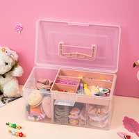 childrens hair accessories storage box rubber band baby hair strap girl hair tie hairpin jewelry jewelry box dressing box