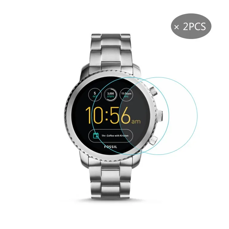 (2 шт. в упаковке) Φ для Fossil Q Explorist HR Gen4 Watch Smartwatch Защитная крышка экрана |