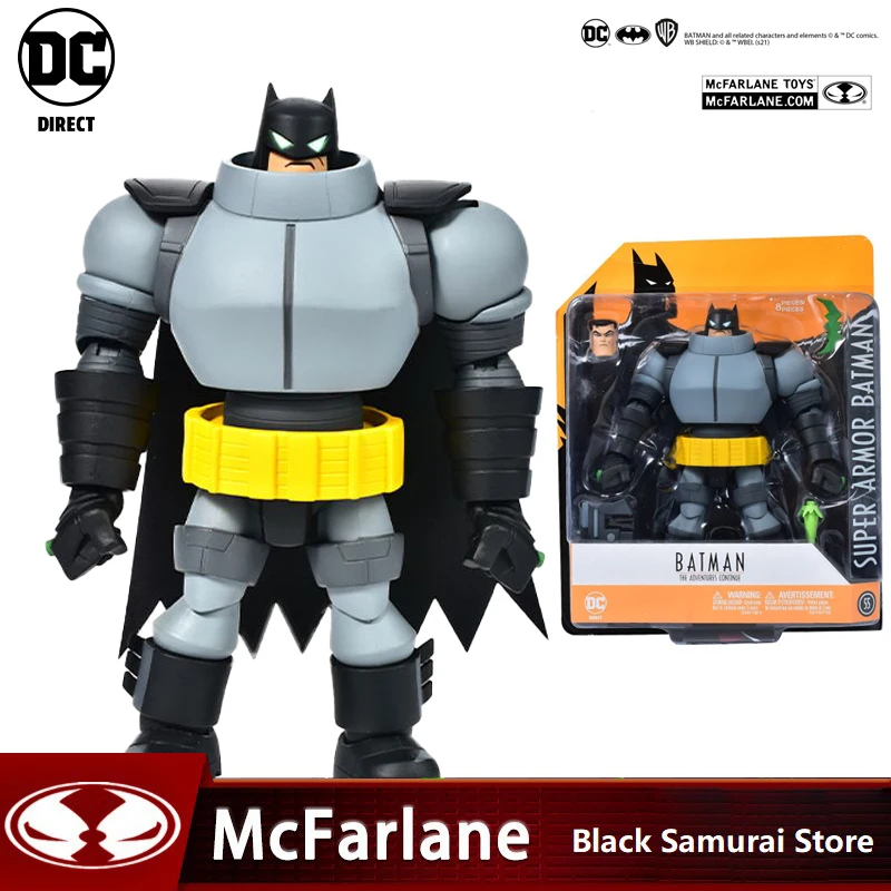 

McFarlane Direct DC Comics Batman:The Adventures Continue Super Armor Batman 7inch Collectible Anime Action Figure Model Toys