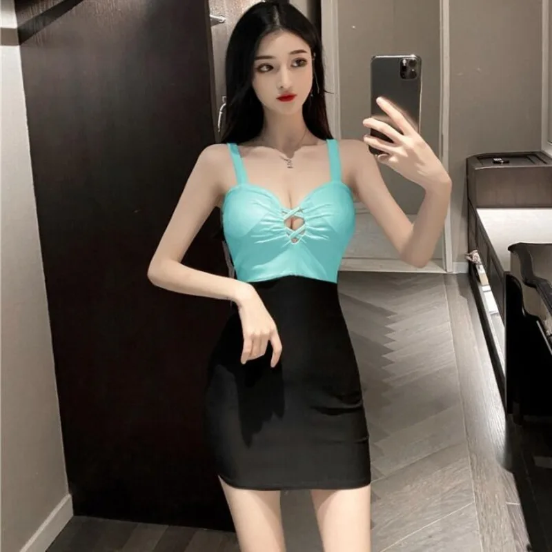 Небольшой Размеры платье 2021 Новый чулок пояс для похудения ночного клуба