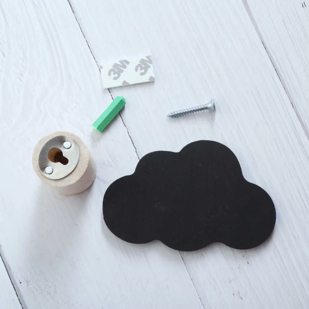 1 шт. популярный кролик/облако настенные навесные крючки DIY деревянная вешалка настенная наклейка для детской комнаты принадлежности дверной крючок, Товары для ванной