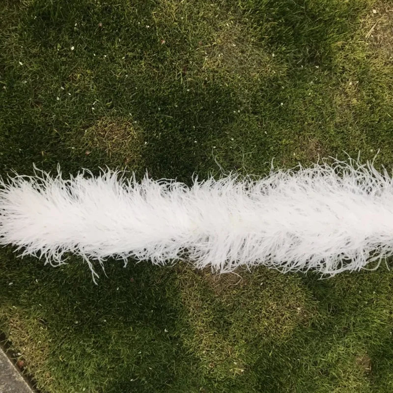 Страусиные перья 10 слоев толстые страусиные Ширина 28 30 см для рукоделия