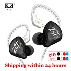 KZ ZSTX 1BA + 1DD гибридная технология HIFI наушники-вкладыши с басами спортивные наушники с шумоподавлением KZ ZS10 pro ZSN pro ZSX C12