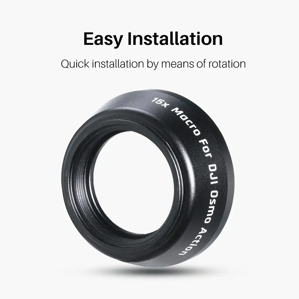 OA 5 макрообъектив Ulanzi для Dji Osmo Action Macro Lens аксессуары макросъемки объектив 35 мм