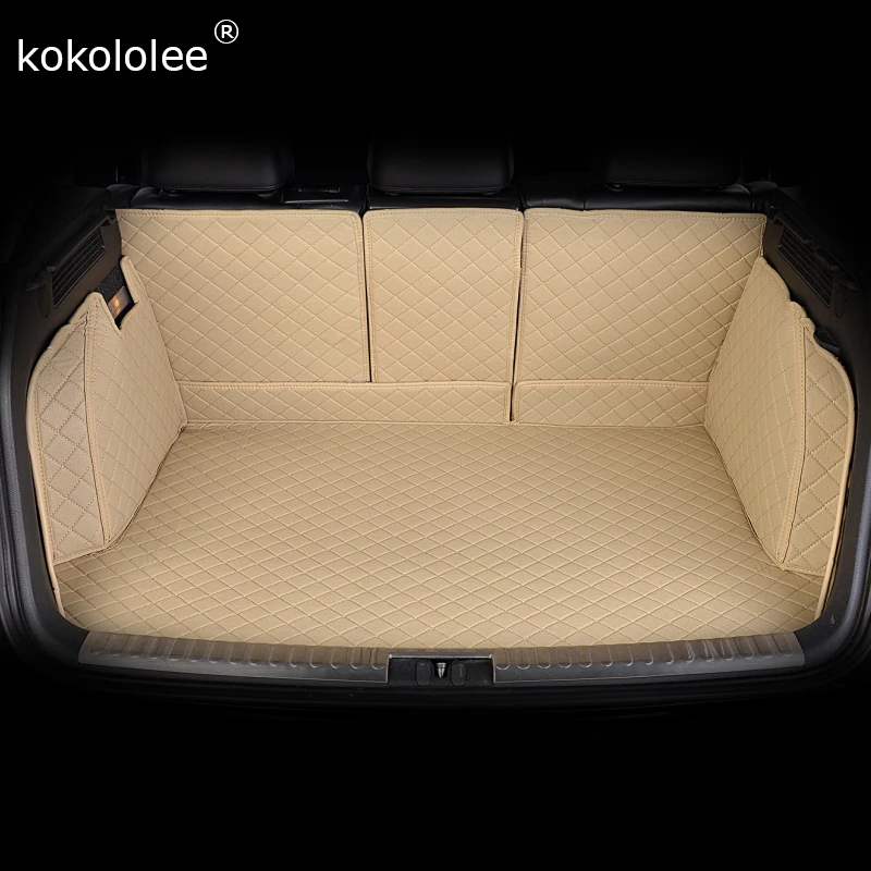 

kokololee Custom car trunk mat for Hyundai Grand SantaFe Sonata New Santafe ENCINO Verna Elantra Avante MISTRA ix25 ix35 Tucson