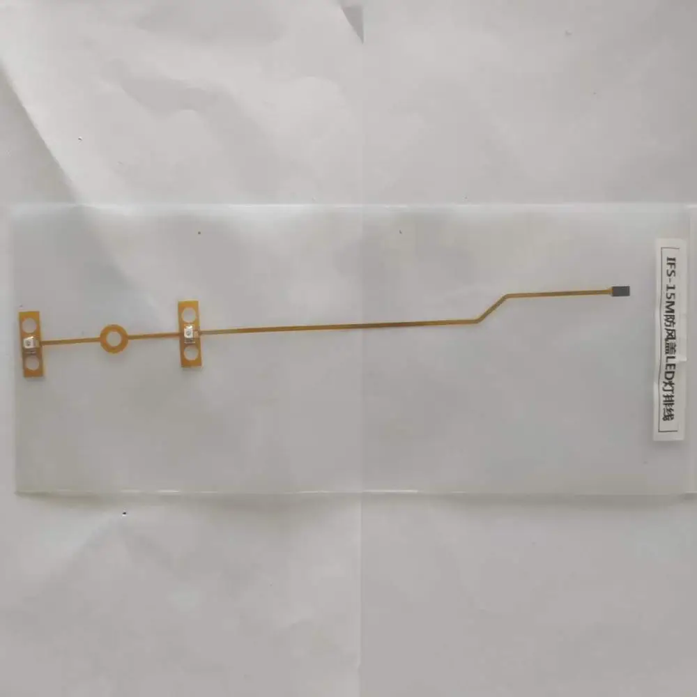 1 шт. плоский кабель со светодиодной подсветкой на лобовое стекло для ЖКД