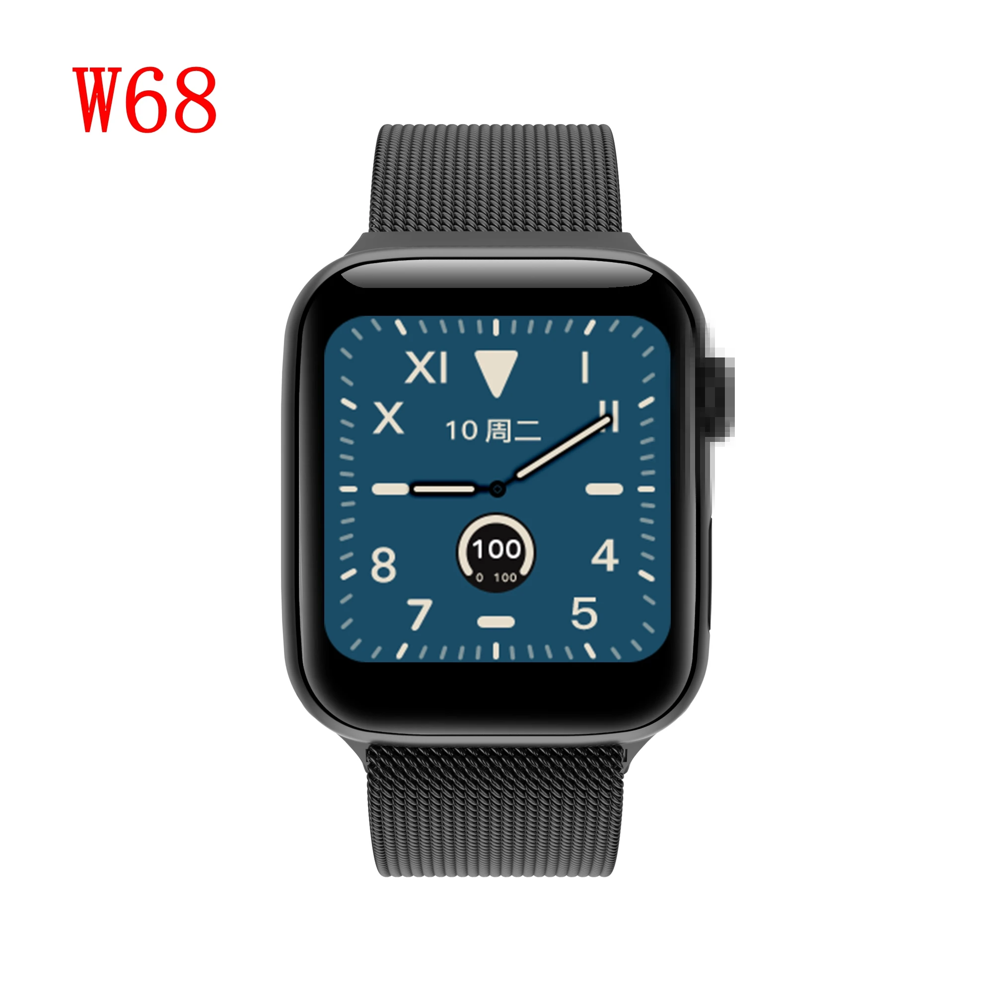 7 Часы 5 IWO 12 Pro Bluetooth Смарт часы W68 1:1 Смарт часы 44 мм чехол для Apple iOS Android телефон сердечного ритма PK IWO 11 lite P70 - Цвет: 7