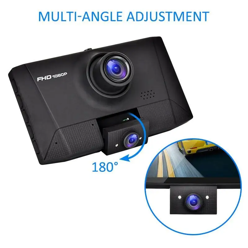 3 в 1 Видеорегистраторы для автомобилей тире Камера системах видеонаблюдения