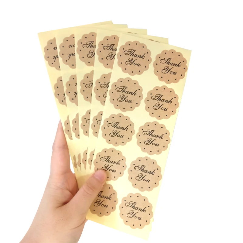 100 шт/партия Винтажный дизайн Уплотнительная наклейка DIY праздничные вечерние сумки упаковочные принадлежности Декоративные
