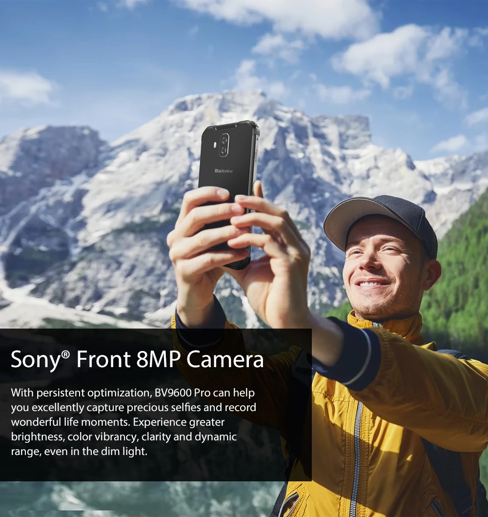 Blackview BV9600 Pro 6,2" Helio P70 IP68 водонепроницаемый прочный смартфон MT6771T Android 9,0 6 ГБ 128 Гб 4G мобильный телефон 5580 мАч