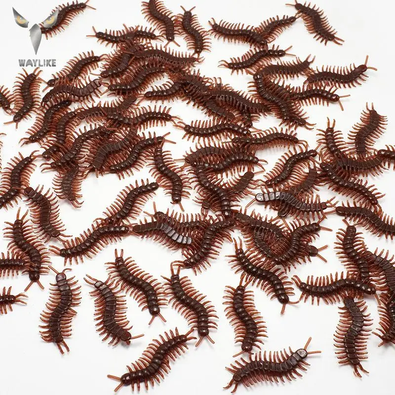 WayLike Хэллоуин реквизит 25 шт. высокая имитация многоножки костюм для взрослой