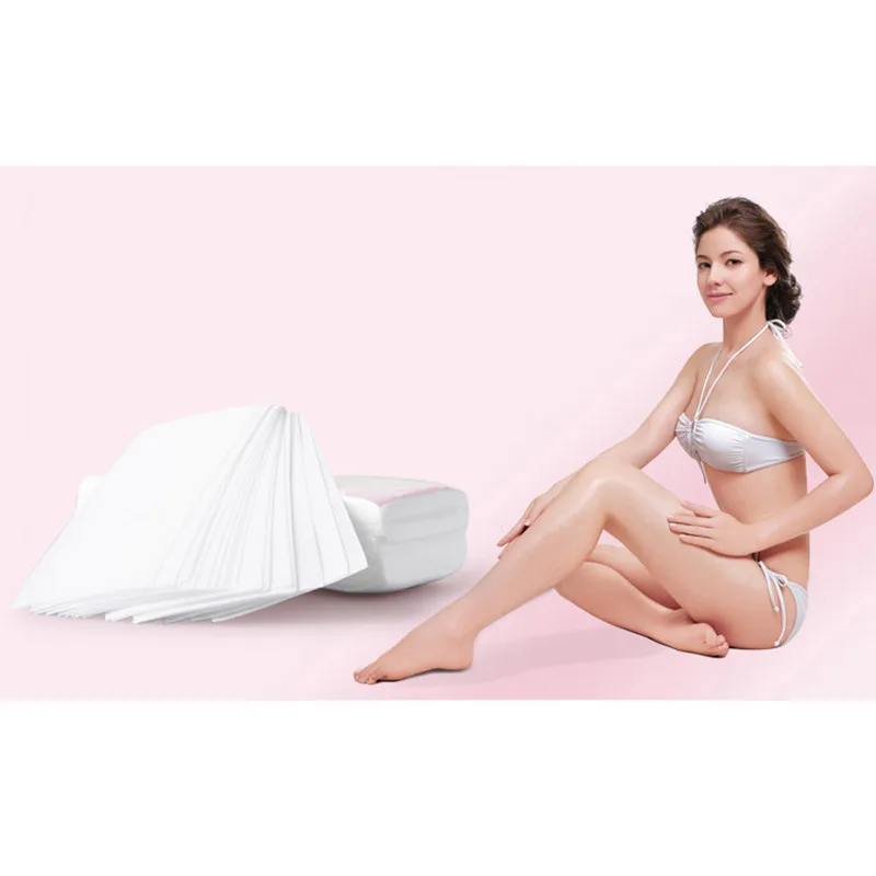 

100pcs Hair Removal Wax Paper Non Woven Epilator Wax Strip Paper Roll Disposable High Quality Waxing Beauty Depilatory Tools