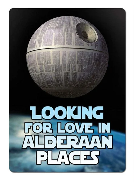 

Love In Alderaan Places Retro tin sign nostalgic ornament metal poster garage art deco bar cafe shop