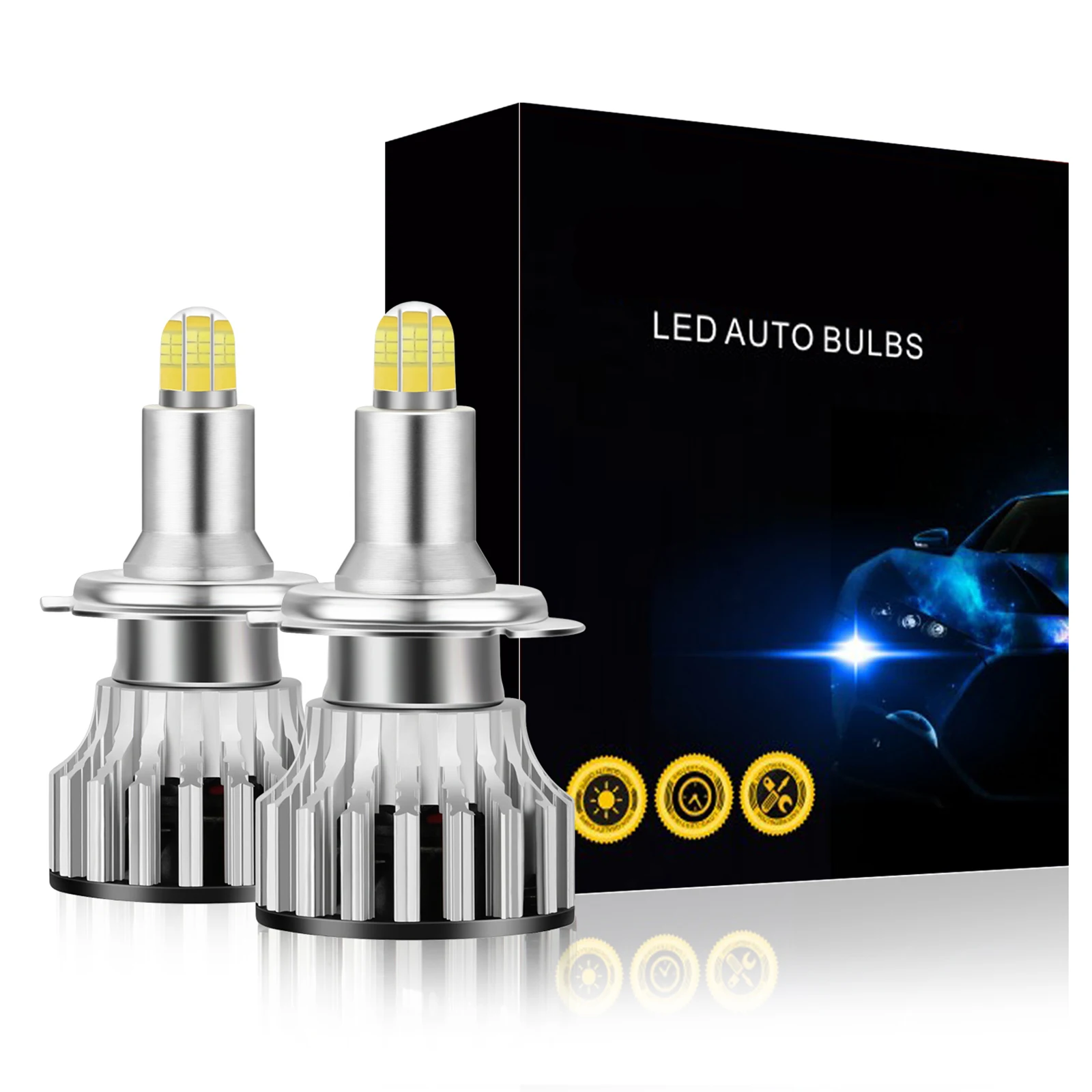 

12000LM Canbus Car Haedlight Bulbs H1 H7 H8 H9 H11 Led 9005 9006 6500k Waterproof Auto Fog Light 9-30v 60w Led Bulb