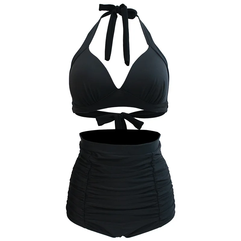

Sexy 2021 Bikini Swimsuit Women Swimwear Push Up Bikinis Set Female High Waist Swimming Suits for Bathing Suit brazilian bikini
