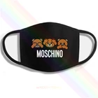 MOSCHINO-MILANO Bear не видите, не слушайте, не разговаривайте, печать, моющаяся, дышащая, многоразовая