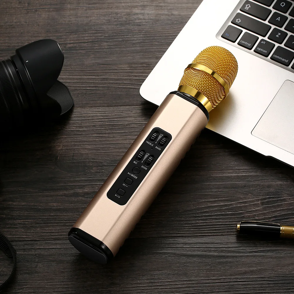 Беспроводной Bluetooth микрофон для караоке профессиональный динамик KTV музыкальный