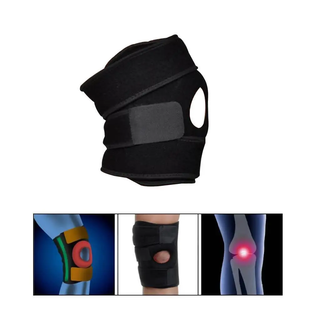

2PCS Breathable Knee Pads Springs Support Silica Gel Protect Running Patella Protector Cycling Socks New Adjustable / Brace M5U2