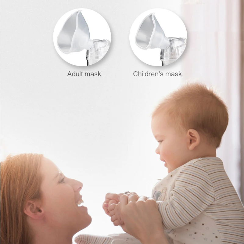 

Home Health Care Children Adult Asthma Inhaler Ortable Mini Handheld Quiet Nebulizer Medicine Ultrasonic Vaporizer