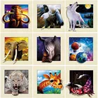 Алмазная живопись с животными, мультяшными тиграми, вышивка крестиком Стразы 5D, алмазная вышивка, мозаика, живопись, домашний декор