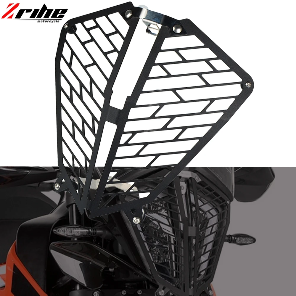 

890 Adventure R 2020-2021 Aluminium Accessories Motorcycle Headlight Protector Cover Grill FOR 790 Adventure S/R 2019-2021 2020
