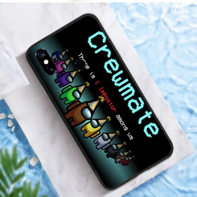 

Among Us Phone Case For Xiaomi Redmi note 7 8 9 pro 8T 9A 9S Mi Note 10 Lite pro