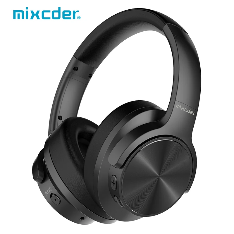 Mixcder E9 гарнитура с активным Шумоподавлением беспроводные Bluetooth наушники с микрофоном ANC Bluetooth наушники с глубоким басом