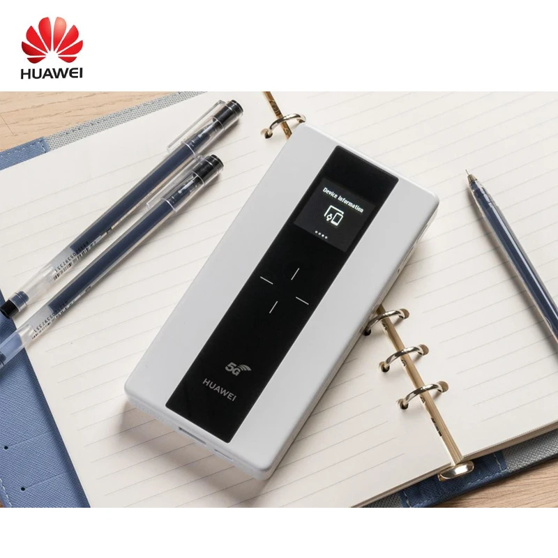 Unlocke Huawei 5G мобильный WiFi E6878 НСА/SA n41/n77/n78/n79 4G B1/3/5/7/8/20/B28/B32/B34/B38/39/40/41/42/43 8000mAh MiF|router