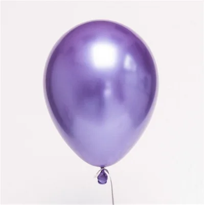 purple A 5pcs 5 шт 12-дюймовые шары из латекса цвета металлик цвета: золотистый, серебристый шарики для день рождения Свадебная вечеринка украшения в виде воздушного шарика в стиле «сделай сам» вечерние Globos - Цвет: purple A 5pcs