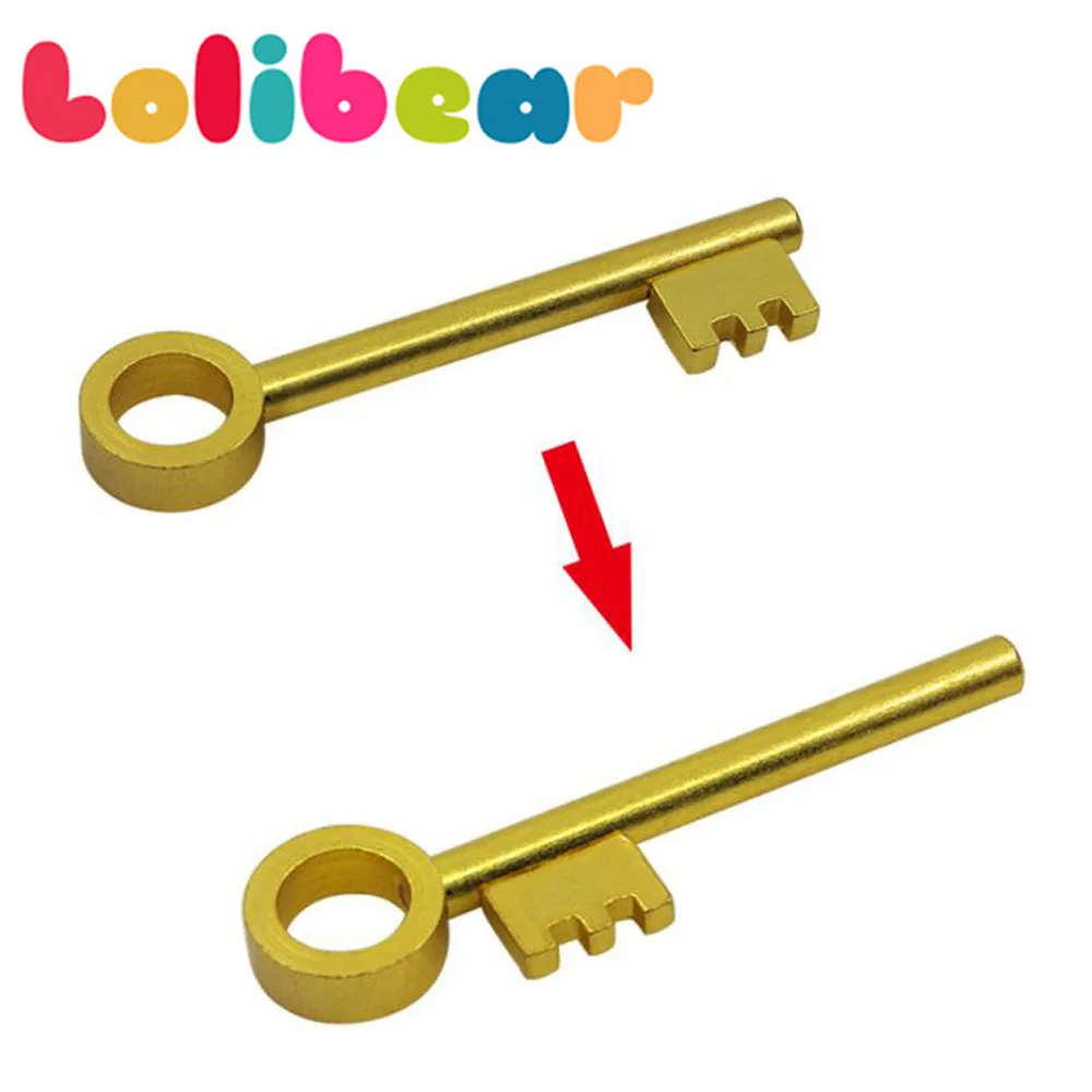 

Moving Golden Key Magic Tricks Close Up Appearing Magic Gimmick Key Magic Funny Magic Props Toys for Children Party Shows