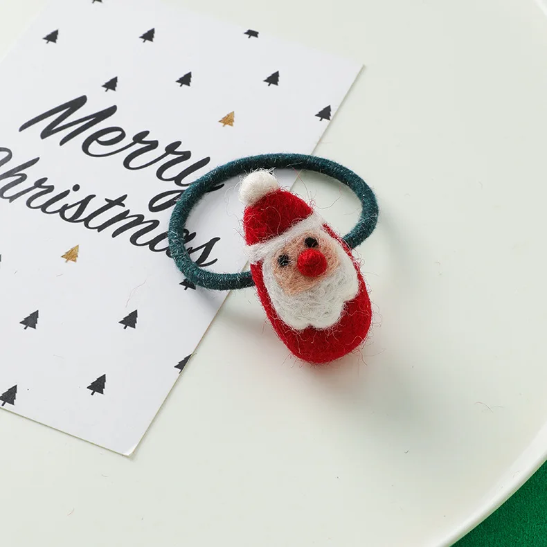 Детские рождественские аксессуары для волос милые Мультяшные ободки Санта