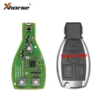 Xhorse VVDI BE Key Pro для Benz улучшенная версия PCB с умным корпусом ключа 3 кнопки с логотипом получить бесплатный жетон для VVDI MB BGA