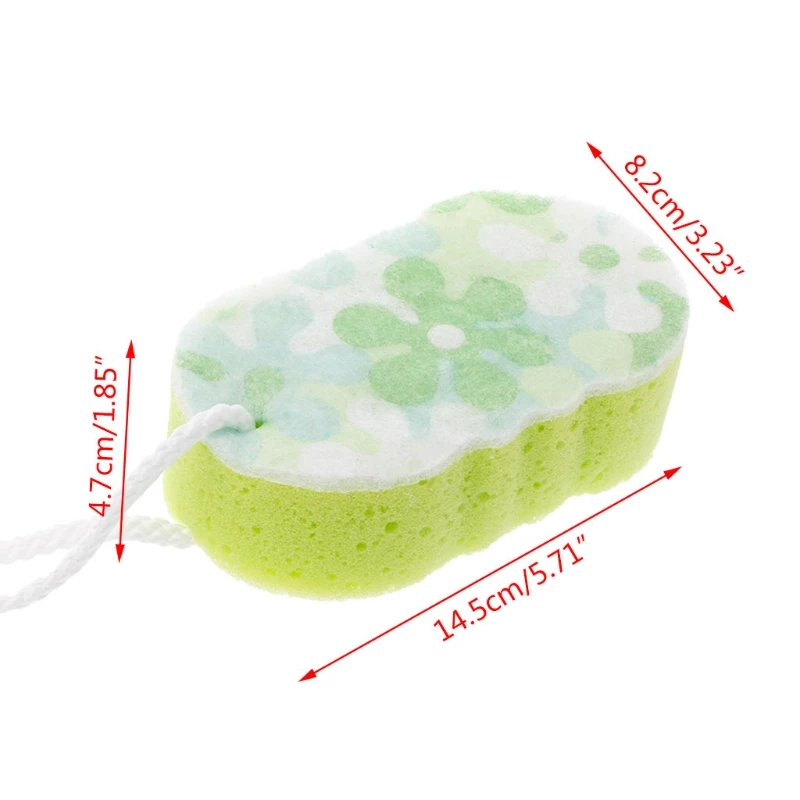 

Bath Sponge Massage Multi Shower Exfoliating Body Cleaning Scrubber Cleaning